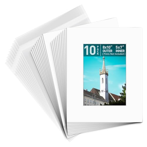 goldenstateart Goldenstateart 8x10 Mats For 5x7 Photo