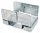 Simpson Strong-Tie ABA46Z ABA ZMAX Galvanized Adjustable Standoff Post Base for 4x6 ,Pack of 10