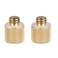 CAMVATE 1/4"-20 Female Threaded Adapter to 3/8"-16 Male Threaded Post/2PCS
