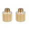 CAMVATE 1/4"-20 Female Threaded Adapter to 3/8"-16 Male Threaded Post/2PCS