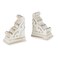 Mud Pie Corbel Bookend, White, One Piece