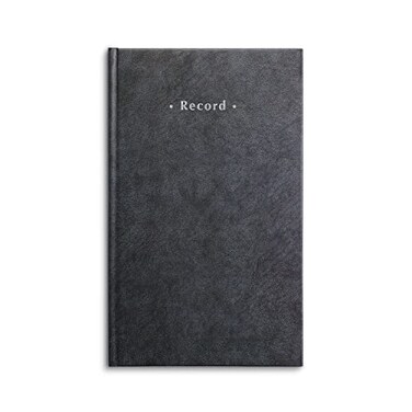 Staples Blue Marble Hardbound Ledger, 300 Numbered Pages, 7.25x11.75