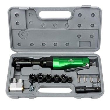 DYNAMIC POWER Professional 1/2" AIR RACHET WRENCH KIT4 pcs 1/2" Dr., Impact Socket,11, 12, 13, 14mm,etc - DP320024K