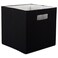 DII Fabric Storage Cube Organizer Bin 13x13x13 Foldable, Black