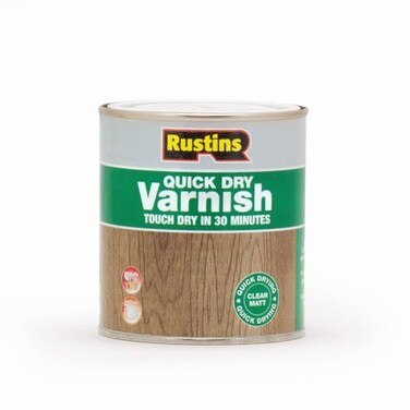 Rustins Quick Dry Varnish Clear Matt 500ml16.9 Fl. Oz.