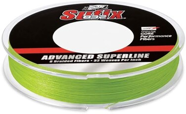 Sufix 832 Braid 6 lb Neon Lime 150 yards