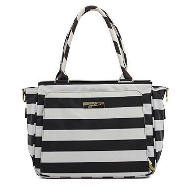 JuJuBe Be Classy Structured Multi-Functional Multi-Functional Diaper Bag/Purse, Legacy Collection - The First Lady