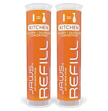 JAWS Kitchen Cleaner Concentrated Refill Pods, Degreaser, 2-Count