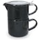 FORLIFE Tea for One with Infuser 14 ounces, Black Graphite