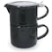FORLIFE Tea for One with Infuser 14 ounces, Black Graphite