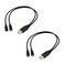UCEC Dual Micro USB Splitter Charge Cable, Micro USB Dual Charging Cable