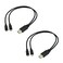 UCEC Dual Micro USB Splitter Charge Cable, Micro USB Dual Charging Cable