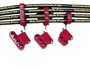 Taylor Cable 42503 Black Vertical Wire Loom Kit