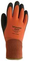 LFS BellinghamWonder GripThermo Plus Gloves - Large - Orange/Black - Textured Rubber Palm