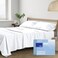 THREAD SPREAD Egyptian Cotton Sheets King Size - Luxury King Size Cotton Sheet Sets 400 Thread Count ,4 PC, White, 16 in Deep Pocket Soft, CoolingBreathable Sateen Weave Hotel Bed Set