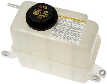 Dorman 603-046 Front Pressurized Coolant Reservoir with Cap Compatible with Select Ford Models