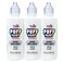 TULIP Puff Fabric Paint, 4 fl oz 3-Pack, Permanent Fabric Paint for ClothesDIY Projects, Shiny White