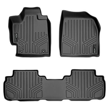 MAX LINER MAXLINER Floor Mats 2 Row Liner Set for 2008-2013 Toyota Highlander