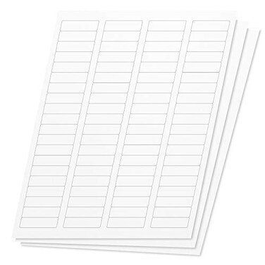 OfficeSmartLabels Blank Rectangular 0.5 x 1.75 Inch Address Labels