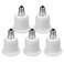 JACKYLED 5-Pack E12 to E26 Adapter, E26 E27 Converter Light Socket Adapter