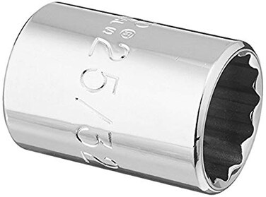 Proto Stanley J5425 1/2" Drive Socket, 25/32", 12 Point