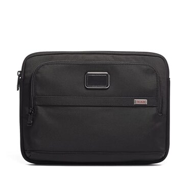 TUMI - Alpha Laptop Cover - Protective Computer Case for BusinessTravel - Durable Computer Sleeve -Medium, Fits Up to 13" Laptop, Black
