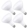 TORCHSTAR 4-Pack BR40 LED Light Bulbs Indoor Flood Light Bulbs 5000K