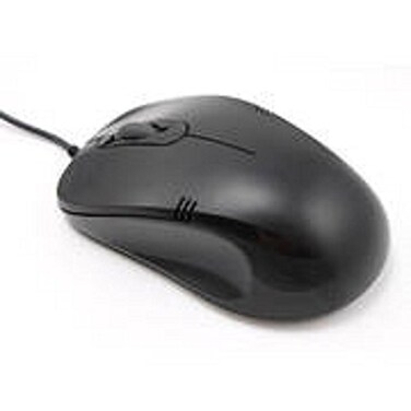 iMicro - 1008BU Black - Wired USB 3D Optical Mouse - 800 DPI - Three Buttons Left/Right and Scroll Key - Office Use - ABS Material ,MO-1008BU
