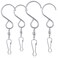Mudder 4 Pack Spinner Hooks for Wind Spinners, Swivel Clips for Hanging