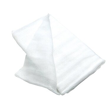 Fox Run Cotton Cheese Cloth, 2 Yards, White