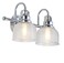 JONATHAN Y Virginia 2-Light Bath Vanity Light 17.25", Chrome