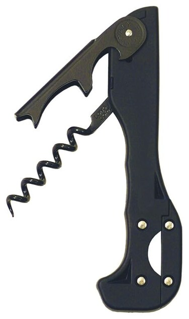 Franmara Boomerang Two-step Soft-touch Corkscrew, Black