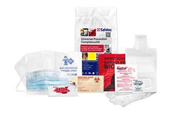 Safetec Universal Precaution Compliance Kit ,Poly Bag