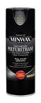 Minwax Fast Drying Polyurethane Spray, Protective Wood Finish, Clear Semi-Gloss, 11.5 oz. Aerosol Can,Packaging May Vary