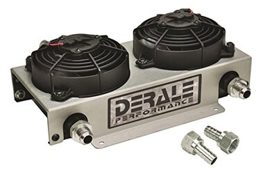Derale 15845 Hyper Dual-Cool Remote Cooler