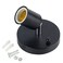 TIANFAN E26 180 Degree Modern Adjustable Ceiling Lamp Wall Mounted Light Bulb Holder Socket ,Black