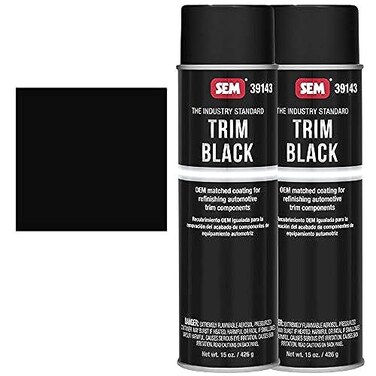SEM 39143 Trim Black Aerosol ,2
