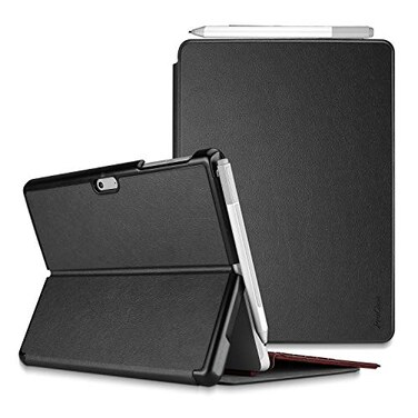 ProCase Case for Surface Pro 7/7/6/5/4/LTE 12.3, Pen Holder - Black