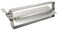 Dayton Rectangular Balancing Damper, 10x6, Manual Single Blade, Galvanized Steel, 2000 FPM, 1.0" WC, 180F Max. Temp.