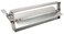 Dayton Rectangular Balancing Damper, 10x6, Manual Single Blade, Galvanized Steel, 2000 FPM, 1.0" WC, 180F Max. Temp.