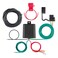CURT 59496 Potted Powered 3-to-2 Wire Tailight Converter with Wiring Kit
