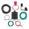 CURT 59496 Potted Powered 3-to-2 Wire Tailight Converter with Wiring Kit