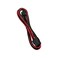 CableMod Classic ModFlex Sleeved 8-pin PCI-e Extension ,BlackRed, 45cm