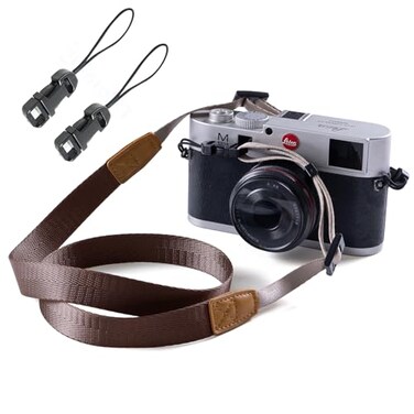 Eorefo Camera Strap Camera Neck Strap with Quick-release Buckles for Mirrorless Camera.,Brown