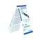 ThomasBetts WM-0-45 Vinyl Cloth Standard Wire Marker Book 3 Inch x 5 Inch Black On White Legend 0-45 E-Z-Code