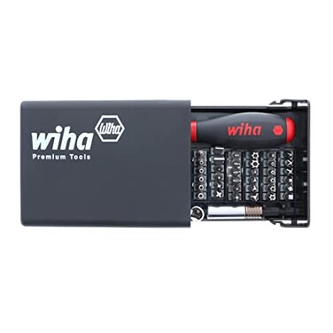 Wiha 71991 Bits Collector with Security Bits, 39 Piece Set