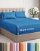 CGK Unlimited Extra Deep Twin Sheet Set - 4 Piece Breathable Cooling Sheets - Denim Blue