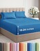 CGK Unlimited Extra Deep Twin Sheet Set - 4 Piece Breathable Cooling Sheets - Denim Blue