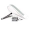 Walfront 15-Note Music Box Kit Hand Crank Hole Puncher20 Blank Paper Strips
