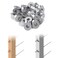Muzata 20 Pack Cable Railing Hardware Angle Washer for 25&deg;-35&deg; Stairs CR25